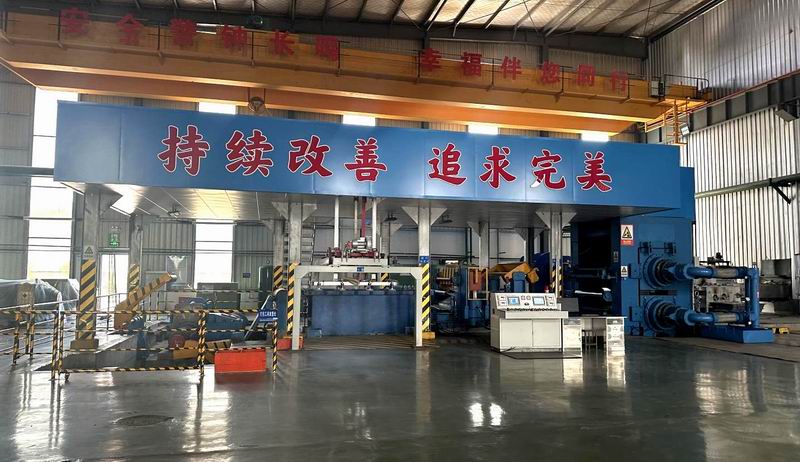 Copper-aluminum composite mill